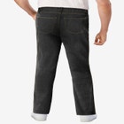 Lightweight Comfort Side-Elastic 5-Pocket Jeans image number null