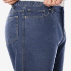 Lightweight Comfort Side-Elastic 5-Pocket Jeans image number null