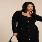 Sweater Dress With Buttons image number null