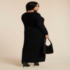 Sweater Dress With Buttons image number null