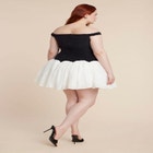 Contrast Tutu Mini Dress image number null