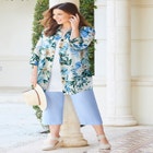 Classic Linen Buttonfront Shirt image number null