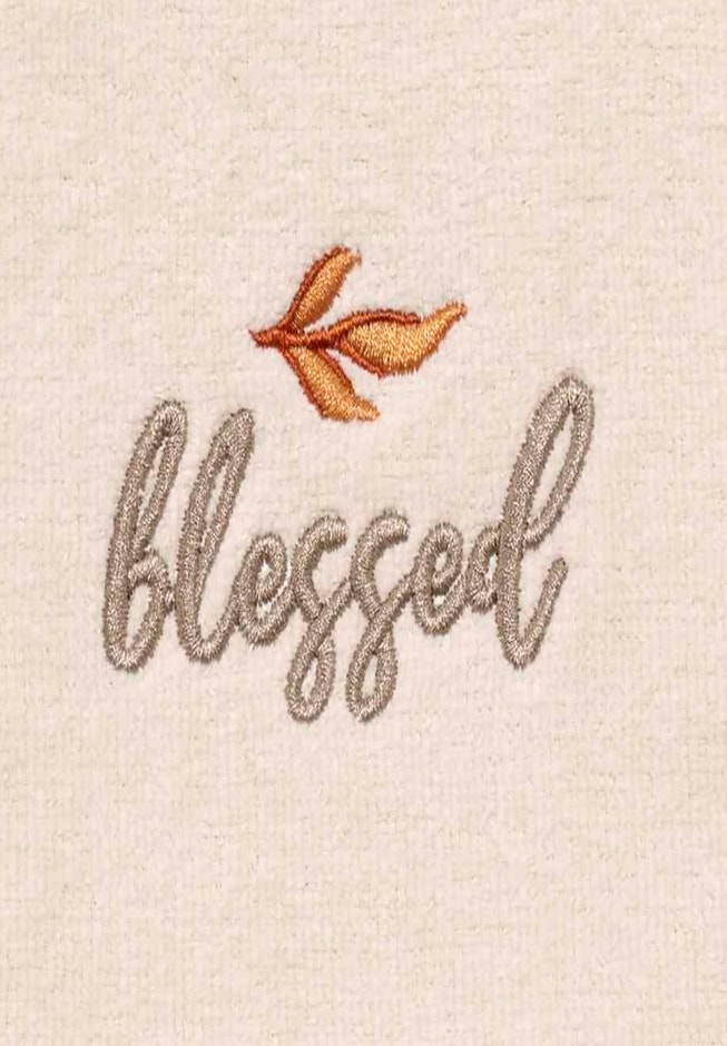 &ldquo;Blessed" Decorative Fingertip Towel, Set of 2 image number 1