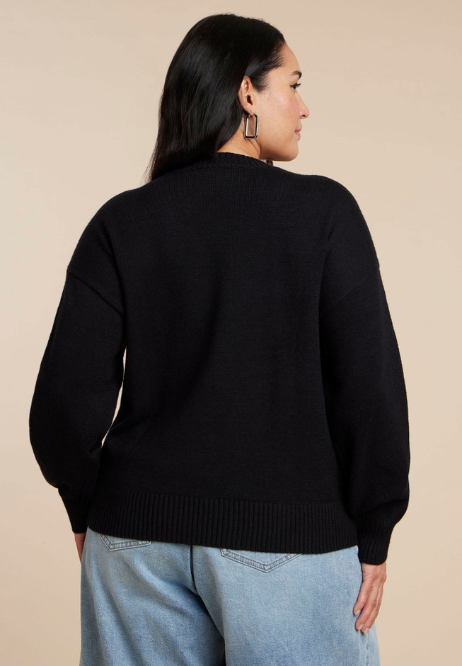 Lace Bow Sweater image number 2