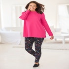 Ultra Soft Waffle Thermal Sweatshirt image number null