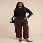  Sliced Asym Neck Top image number null