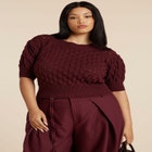 Bubble Stitch Sweater image number null