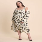 Faux Pony Hair Tank Dress image number null