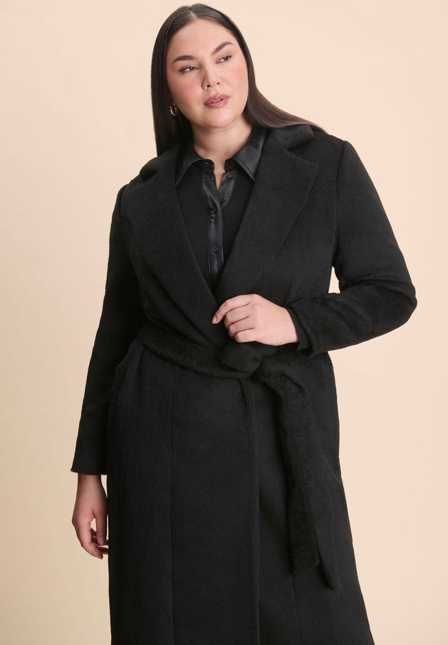 Belted Flyaway Coat image number 1