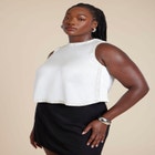  Embellished Sleeveless Boxy Shirt  image number null