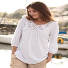 Crochet Trim Tunic image number null