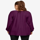 Tie Neck Peasant Tunic image number null