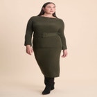 Belted Sweater image number null