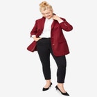 Long Wool Blend Blazer image number null