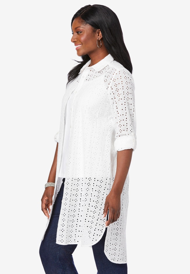 Eyelet Mega Tunic image number 2