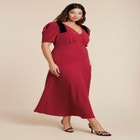 Flowy Bow Detail Maxi Dress image number null