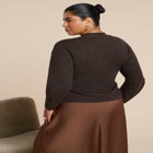 Structured Lurex Cardigan image number null