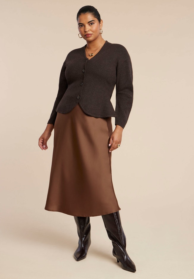 Structured Cardigan image number null