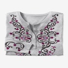 Embroidered Henley Tee image number null