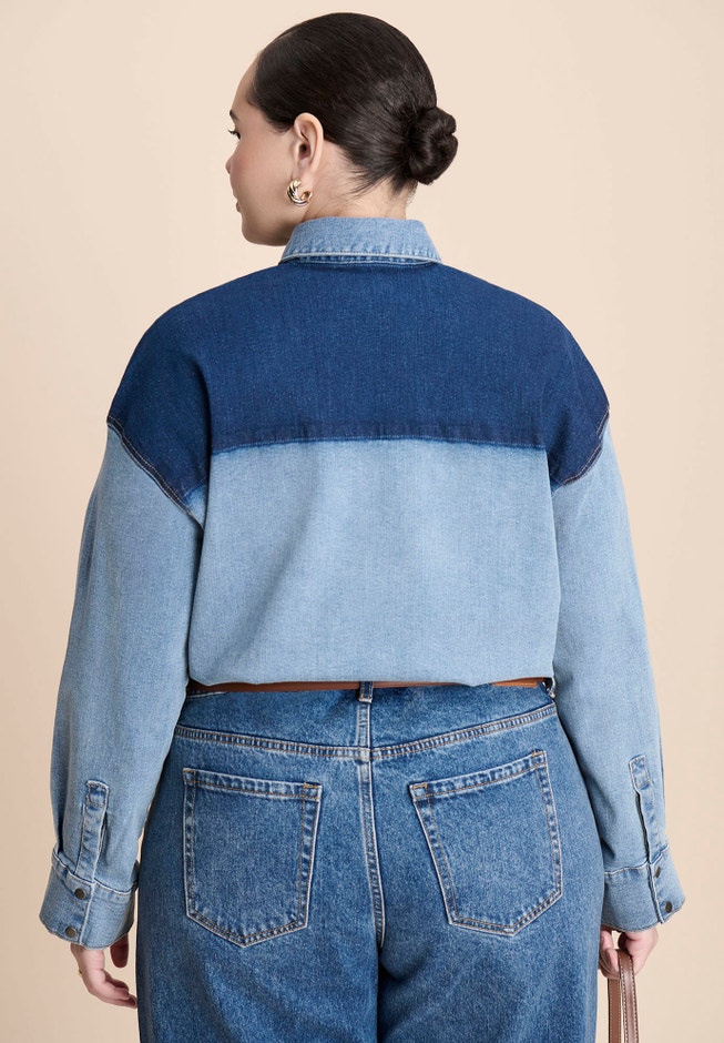 Denim Trucker Shirt image number 3