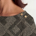 Stretch Cotton Boatneck Tunic image number null