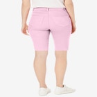 True Fit Stretch Denim Bermuda Short image number null