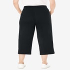 Sport-Knit Pull-On Capri Pants image number null