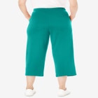 Sport-Knit Pull-On Capri Pants image number null