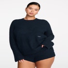 The Crewneck Sweater- Jersey Knit image number null