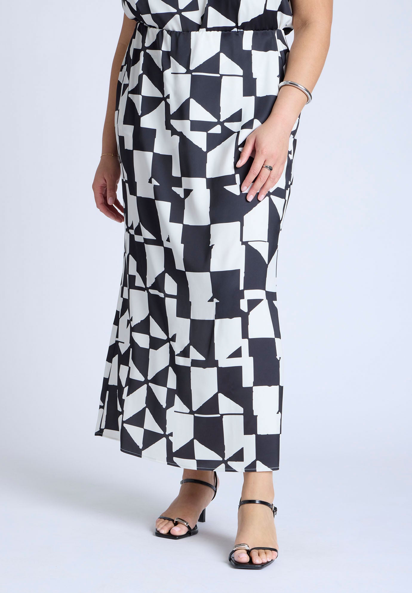 Satin Maxi Skirt image number 1