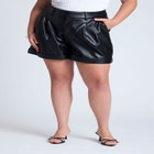 Faux Leather Short image number null