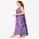 Sleeveless Crinkle Dress image number null