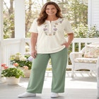 7-Day Embroidered Pointelle Tunic image number null