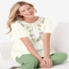 7-Day Embroidered Pointelle Tunic image number null