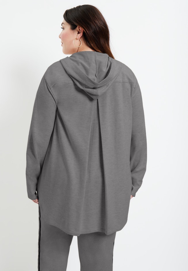 Zip-Up French Terry Hoodie image number 1