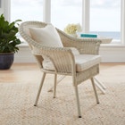Roma Hand-Woven Resin Wicker Stacking Chair image number null