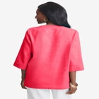 Linen V-Neck Embroidered Tunic image number null