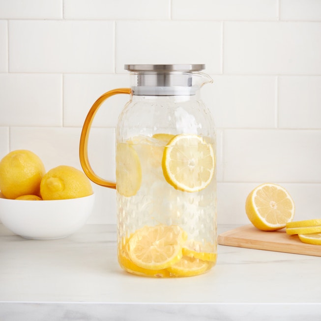 Garden Picnic Glass Pitcher image number 0