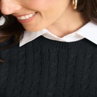 Cable Crewneck Sweater image number 1