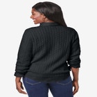 Cable Crewneck Sweater image number 2
