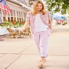 Short-Sleeve Button-Down Cotton Seersucker Shirt image number null