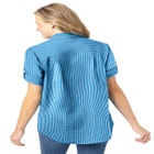 Short-Sleeve Button Down Seersucker Shirt image number null