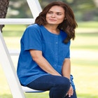 Short-Sleeve Crinkle Shirt image number null