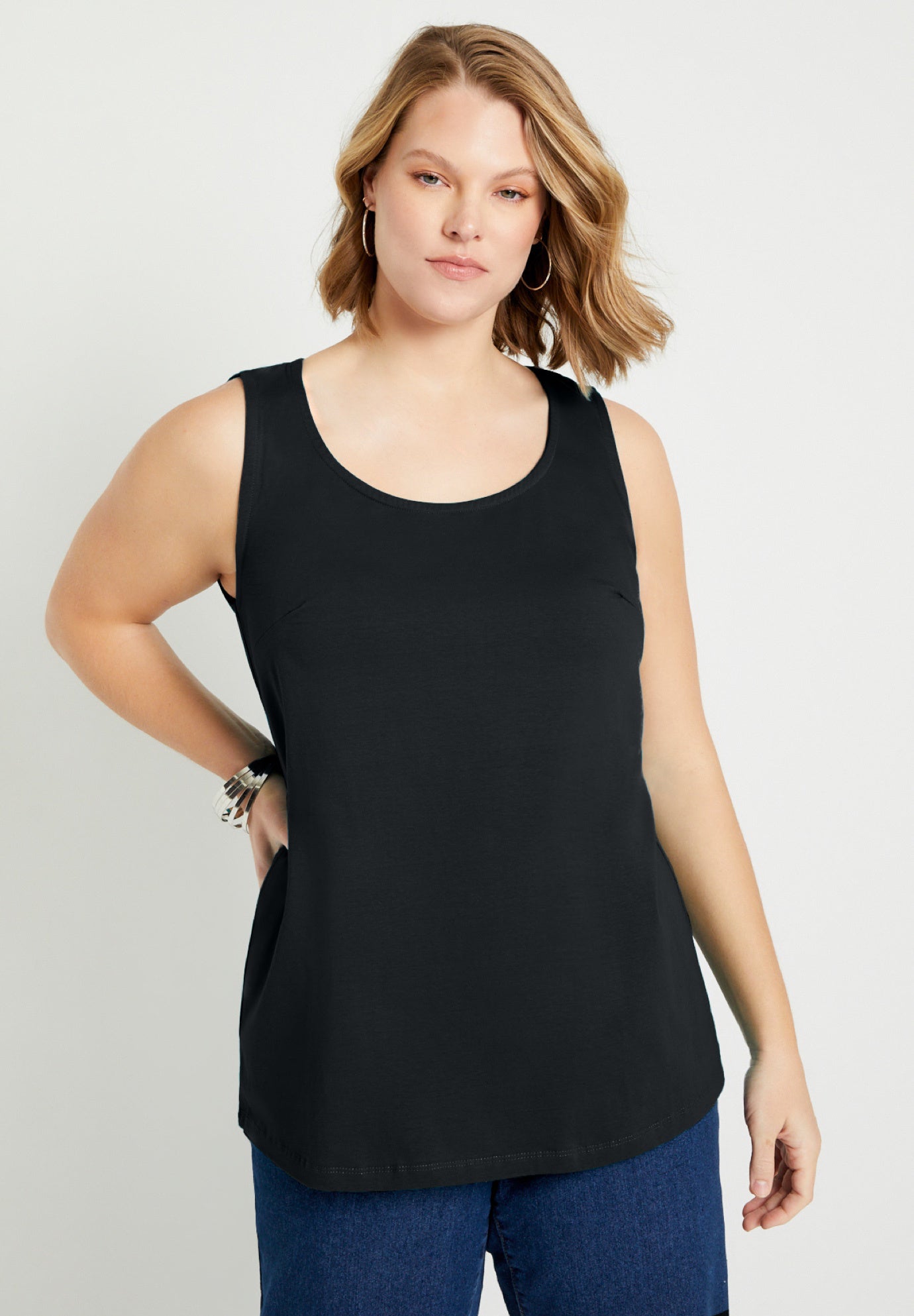 Scoopneck One + Only Tank Top image number 0