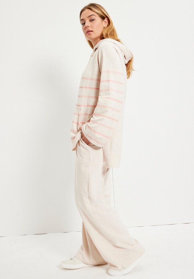 Bell-Sleeve French Terry Sweatshirt image number 2