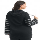 Bell-Sleeve French Terry Sweatshirt image number null