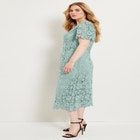 Square-Neck Lace Dress image number null