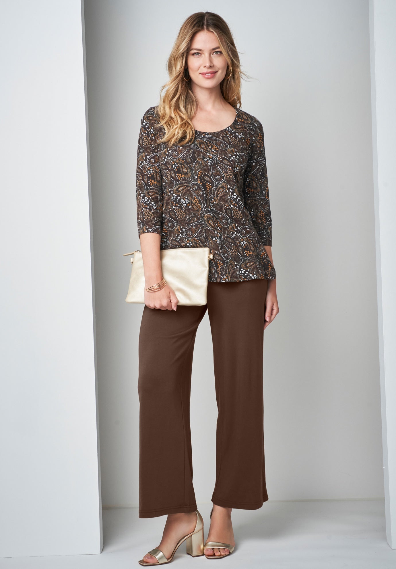 Soft Ease Wide Leg Pant image number 5