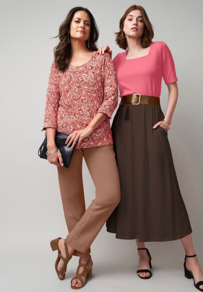 Soft Ease Wide Leg Pant image number 6