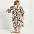 Halcion Lino Soleil Shirtdress image number null